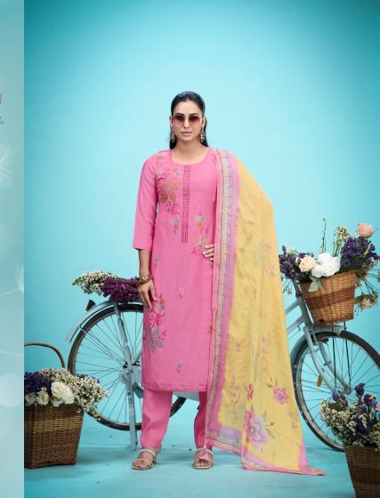 Triple A rukmani handloom designs in dress materials wholesale